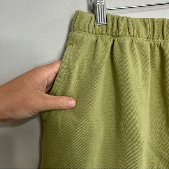 Aerie Olive Green Pocket Casual Lounge Pull On Shorts Women’s Size XL - Picture 2 of 6